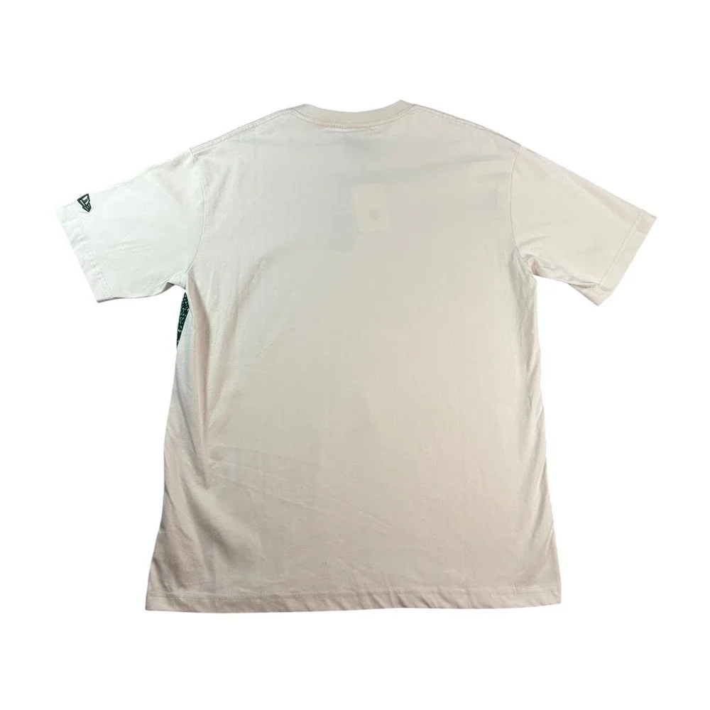 New Era NFL New York Jets Cream Green Gradient Graphic T-Shirt Mens Medium NWT